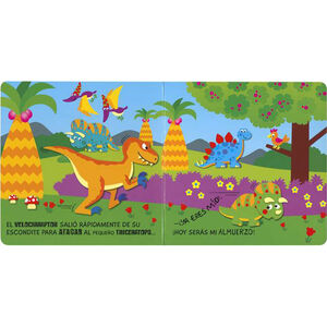 Cuento ¡Cuidado con el dinosaurio! +3 años 
