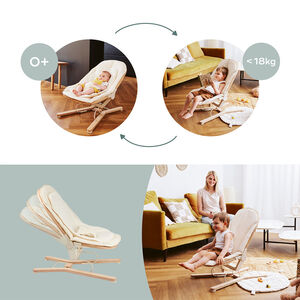 Hamaca bebé evolutiva Swoon Flow - Crudo 
