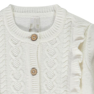 Chaleco de punto con diseño para bebé niña 