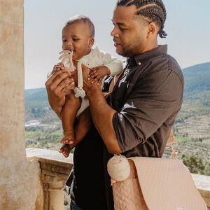 Cajita portachupetes dúo Wonderland Rosa 