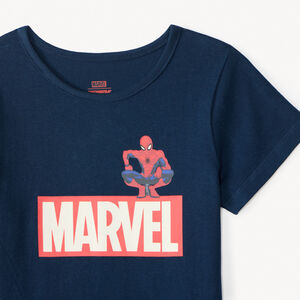 Lot de 2 maillots de corps manches courtes Spider-Man Marvel garçon 
