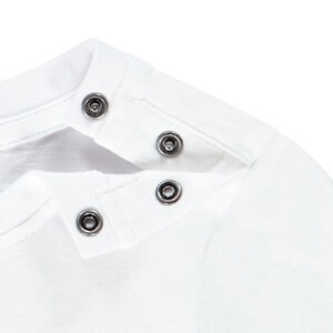 Camiseta de manga corta de algodón para bebé niño 