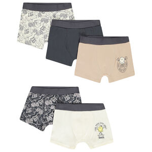 Pack de 5 bóxers SmileyWorld para niño  Main Pack de 5 bóxers SmileyWorld para niño