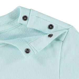 Conjunto de chándal de felpa estampado para bebé niño 