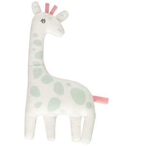 Doudou girafe de terciopelo para bebé niña 
