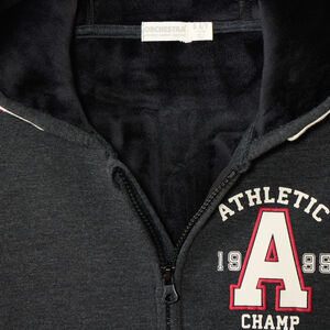 Chaleco con capucha y estampado de número deportivo para niño 