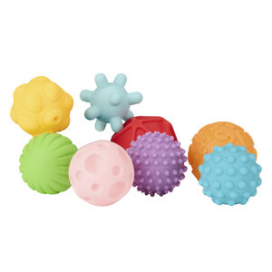 Set de 8 pelotas sensoriales texturizadas 