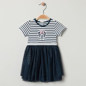 Body efecto vestido en tul y estampado Minnie Disney 