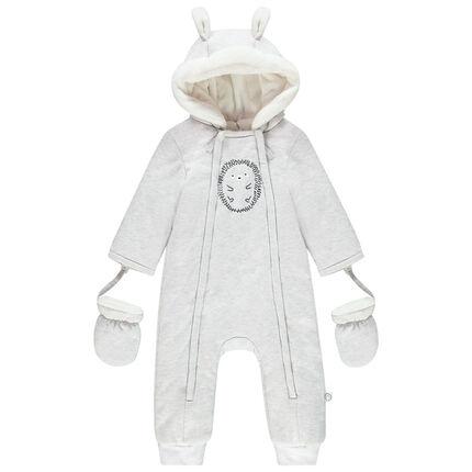 Combi Pilote Pour Bebe Garcon Motif Herisson Orchestra Es