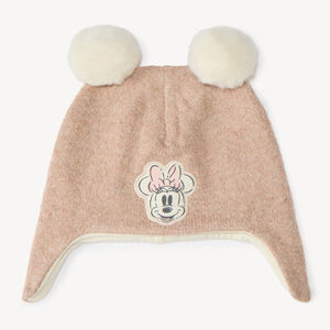 Gorro de niña bebé en sherpa de Minnie Disney 