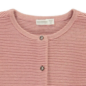 Jersey de punto texturizado brillante para niña 