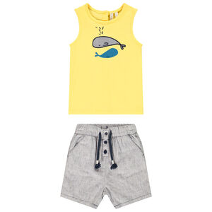 Conjunto camiseta y bermudas 