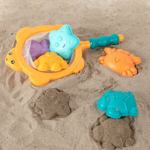 Juguete de baño 5 moldes de animalitos y red  Main Juguete de baño 5 moldes de animalitos y red