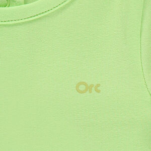 Body de manga corta de punto liso 