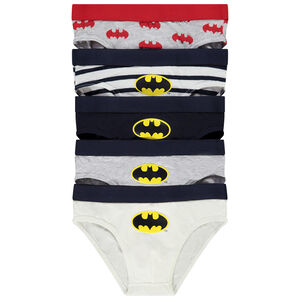 Pack de 5 calzoncillos en jersey print Batman para niño 