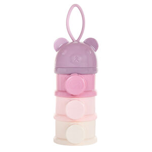 Caja dosificadora para leche en polvo Miamix - Rosa 