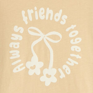 T-shirt manches longues print fantaisie pour bébé fille 