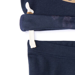Conjunto pijama interlock estampado perros para bebé niño con acabados según la edad 