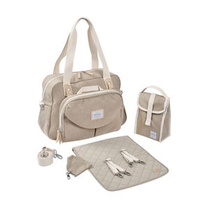 Bolso maternidad + accesorios Ginebra II Eco - beige 
