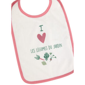 Lote de 5 baberos de esponja para atar 