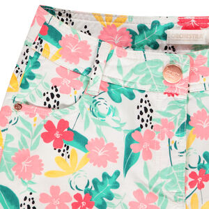 Short de algodón estampado all over 