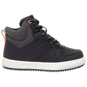 Botines con cordones de punto y suela dentada para niño Main Botines con cordones de punto y suela dentada para niño