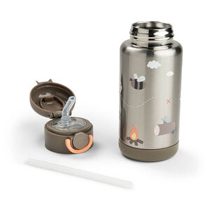 Gourde isotherme avec paille 340ml Tiny Trails Sable 