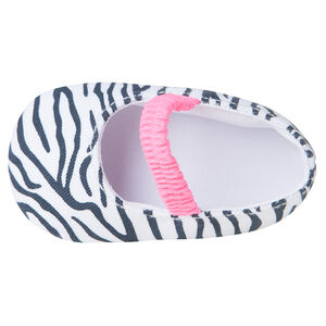 Babies zébrées avec bride élastiquée  