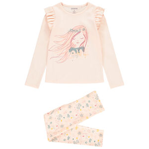 Pyjama 2 pièces manches longues fantaisie pour fille Main Pyjama 2 pièces manches longues fantaisie pour fille