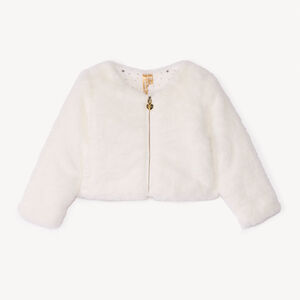 Gilet zippé en fausse fourrure pour bébé fille  Main Gilet zippé en fausse fourrure pour bébé fille