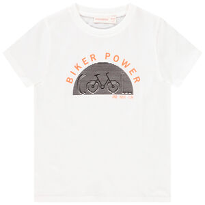 T-shirt manches courtes print vélo pour garçon Main T-shirt manches courtes print vélo pour garçon