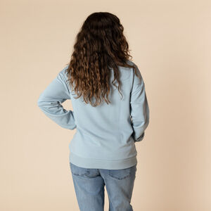 Sudadera de embarazo y lactancia con estampado puff 