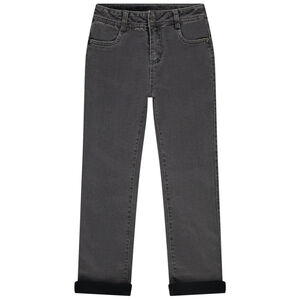 Pantalones vaqueros slim en denim liso para niño Main Pantalones vaqueros slim en denim liso para niño