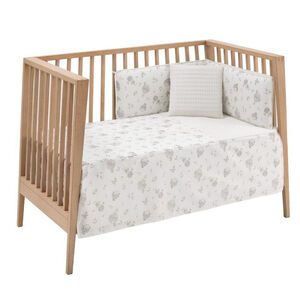 Set colcha y protector para cuna Globe crudo 
