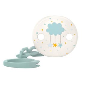 Sujetachupetes broche con pinza Dreams azul 