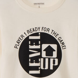 Camiseta de manga larga estampada para niño 