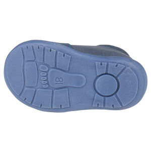 Botas bajas con cordones de cuero con detalle 