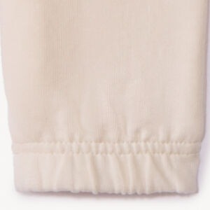 Pantalón jogging liso de felpa para bebé niña 