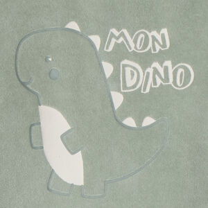 Set pyjama 2 pièces en velours fantaisie pour bébé  