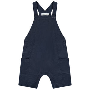 Pelele corto de tela unida para bebé niño 