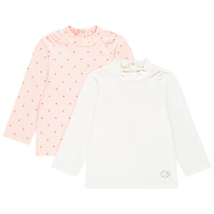 Pack de 2 sueteres cuello camisero liso/ estampado  