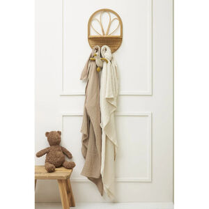 Lot de 2 langes mousseline Soft Sand/Taupe - 120x120cm  