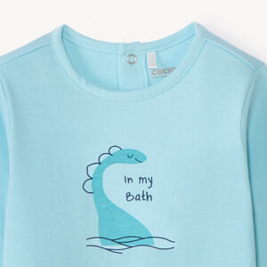 Pijama de jersey estampado para bebé niño 