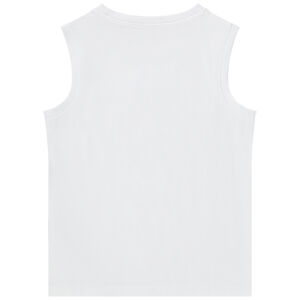Camiseta sin mangas de jersey con estampado de coche niño 