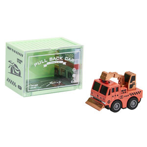 Véhicule miniature à friction Pelle mécanique orange  Main Véhicule miniature à friction Pelle mécanique orange