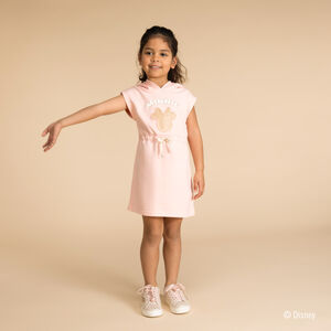 Vestido sudadera manga corta Minnie Disney para niña 