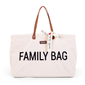 Bolso maternidad Family Bag teddy crudo 