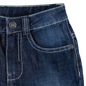 Bermudas de jean con efecto desgastado niño 