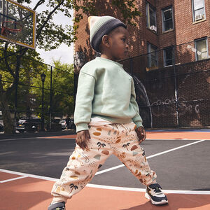 Pantalón jogging estampado de dinosaurios para bebé niño 