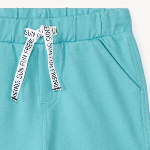 Bermudas de felpa lisa para bebé niño 